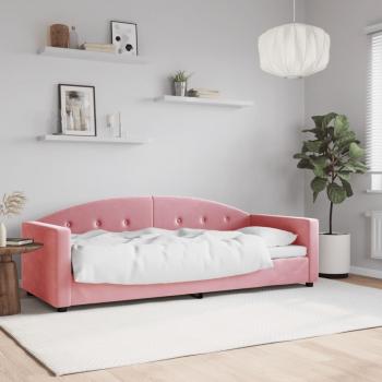 ARDEBO.de - Tagesbett Rosa 80x200 cm Samt