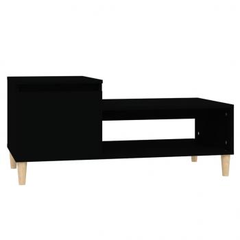 Couchtisch Schwarz 100x50x45 cm Holzwerkstoff