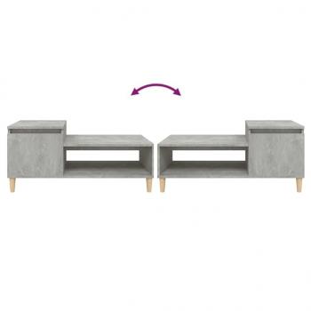 Couchtisch Betongrau 100x50x45 cm Holzwerkstoff