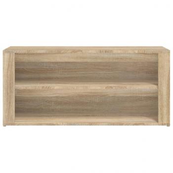 Schuhregal Sonoma-Eiche 100x35x45 cm Holzwerkstoff