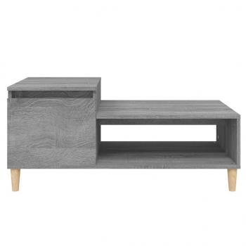 Couchtisch Grau Sonoma 100x50x45 cm Holzwerkstoff