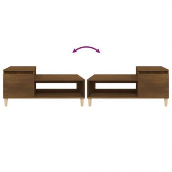 Couchtisch Braun Eichen-Optik 100x50x45 cm Holzwerkstoff