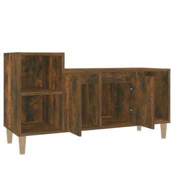 TV-Schrank Räuchereiche 100x35x55 cm Holzwerkstoff