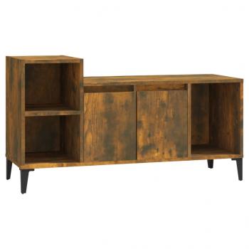 TV-Schrank Räuchereiche 100x35x55 cm Holzwerkstoff