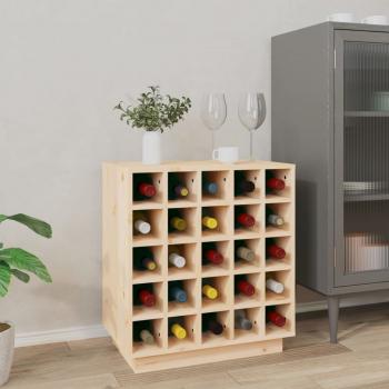 ARDEBO.de - Weinregal 55,5x34x61 cm Massivholz Kiefer