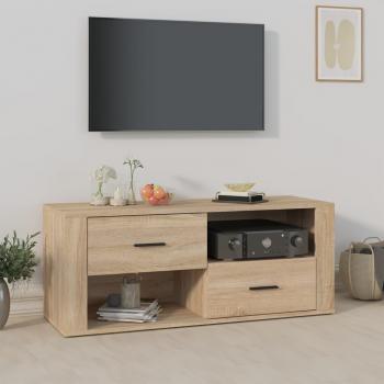 ARDEBO.de - TV-Schrank Sonoma-Eiche 100x35x40 cm Holzwerkstoff