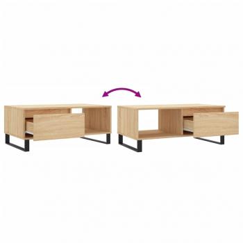 Couchtisch Sonoma-Eiche 90x50x36,5 cm Holzwerkstoff