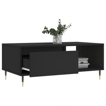 Couchtisch Schwarz 90x50x36,5 cm Holzwerkstoff