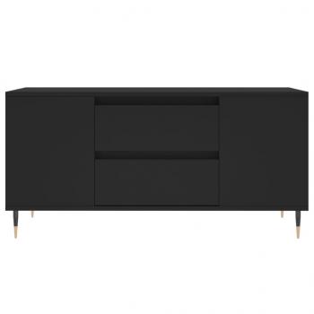 Couchtisch Schwarz 102x44,5x50 cm Holzwerkstoff