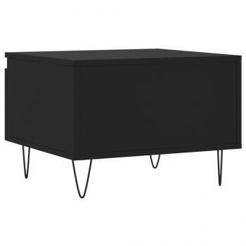 Couchtische 2 Stk. Schwarz 50x46x35 cm Holzwerkstoff