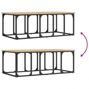 Couchtisch Sonoma-Eiche 100x50x35,5 cm Holzwerkstoff