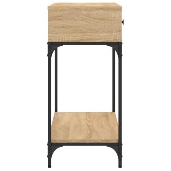 Konsolentisch Sonoma-Eiche 100x34,5x75 cm Holzwerkstoff