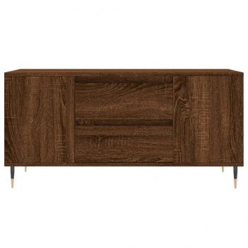 Couchtisch Braun Eichen-Optik 102x44,5x50 cm Holzwerkstoff