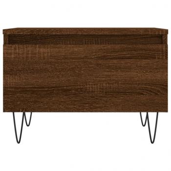 Couchtische 2 Stk. Braun Eichen-Optik 50x46x35 cm Holzwerkstoff