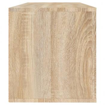 Wand-Schuhschrank Sonoma-Eiche 100x35x38 cm Holzwerkstoff