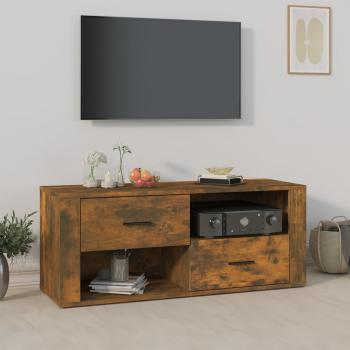 ARDEBO.de - TV-Schrank Räuchereiche 100x35x40 cm Holzwerkstoff