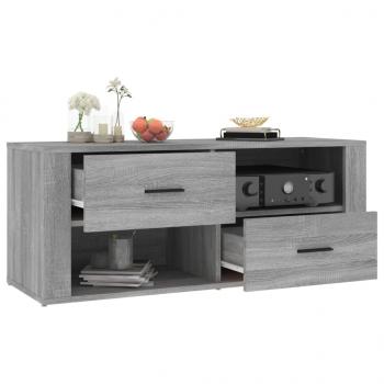 TV-Schrank Grau Sonoma 100x35x40 cm Holzwerkstoff