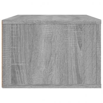 TV-Wandschrank Grau Sonoma 80x36x25 cm Holzwerkstoff