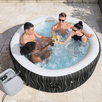 ARDEBO.de - Bestway Lay-Z-Spa Whirlpool Aufblasbar Hollywood AirJet 196x66 cm