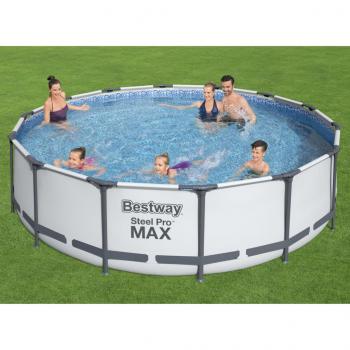 ARDEBO.de - Bestway Steel Pro MAX Swimmingpool-Set 427x107 cm