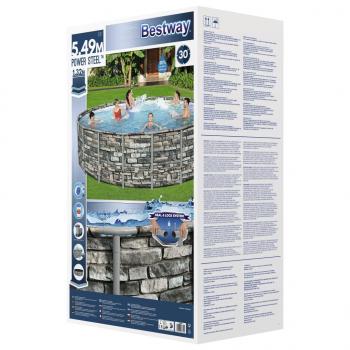 Bestway Power Steel Swimmingpool 549x132 cm