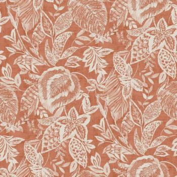 DUTCH WALLCOVERINGS Tapete Mae Orange und Beige