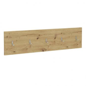 ARDEBO.de - FMD Wandgarderobe 108,9x1,5x28,1 cm Artisan-Eiche