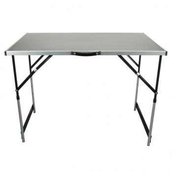 Brüder Mannesmann 3-tlg. Klapptisch-Set Multifunktional Aluminium