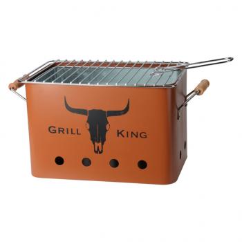 ARDEBO.de - ProGarden Grill Rechteckig Matt Orange