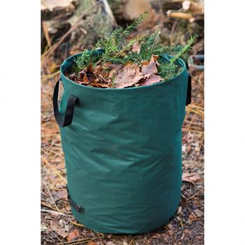 Nature Gartenabfallsack Rund 140 L Grün