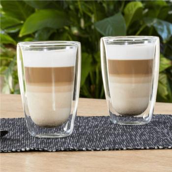 ARDEBO.de - HI Latte Macchiato Gläser 2 Stk. 400 ml Transparent