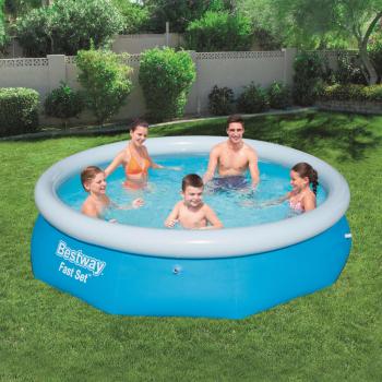 ARDEBO.de - Bestway Fast Set Pool Aufblasbar Rund 305x76 cm 57266