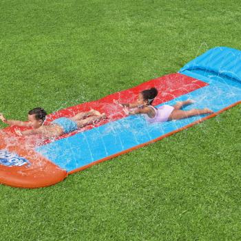 Bestway H2OGO Wasserrutsche Tsunami Splash Ramp Double Slide