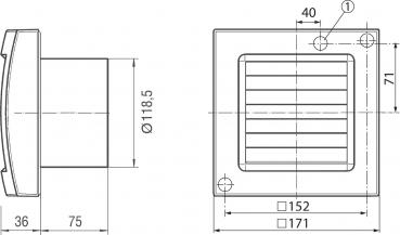 Maico ECA 120 KVZ (840.010)