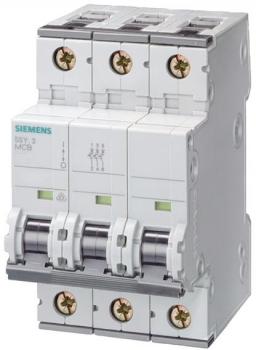 ARDEBO.de Siemens 5SY6320-7 Leitungsschutzschalter, 3-polig, Typ B, 20 A