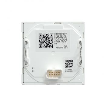 Merten MEG5779-0325 Connected Raumtemperaturregler-Modul, System M, aktivweiß glänzend