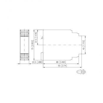 Metz Connect 1103150522 TMR-E12 ohne Fehlerspeicher, 230 V AC, 4A, 2 Wechsler