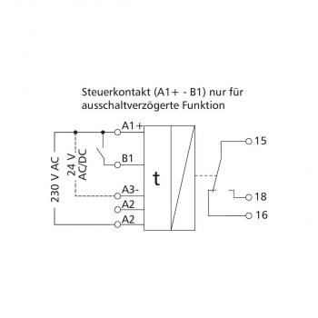 Metz Connect 110657 Multifunktions-Zeitrelais MARk-E08 230 V AC, 24 V AC/DC