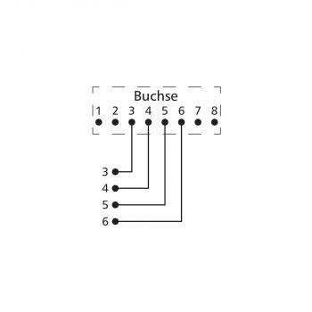 Metz Connect 130814-0203-E UAE 25x8(4) Cat.3 Patchfeld, Stahlblech, schwarz