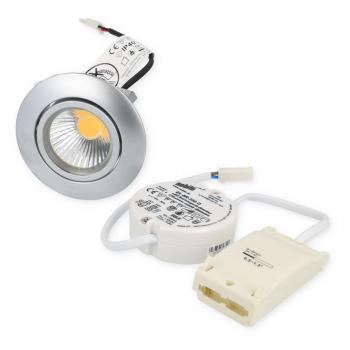 Nobile Downlight A 5068 T Flat chrom-matt 8W 930 38° dim C, 900lm, 3000K, chrom (1856860123)