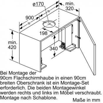 Neff Z54TM90X0 Montage-Set, Edelstahl