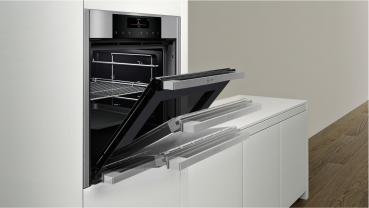 Neff B46FT64N0 N90 EEK: A+ Einbau-Dampfbackofen, 60cm breit, 71 l, Sensor-Tasten, FullTouch Control, Edelstahl