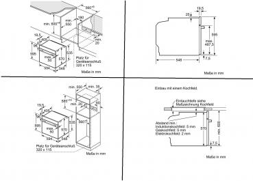 Neff B1DCA0AN0 N30 EEK: A Einbaubackofen, CircoTherm, Thermogrill, Edelstahl