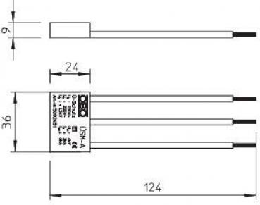 OBO Bettermann ÜSM-A Überspannungsschutzmodul (5092451), 1-polig, Typ 3