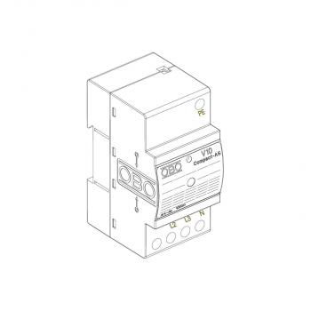 OBO Bettermann Überspannungsableiter V10 Compact mit akustischer Signalisierung 255 V V10 COMPACT-AS (5093391)