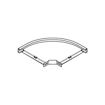 OBO Bettermann RB 90 630 FS 90°-Bogen 60 (6043232)