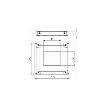 OBO Bettermann UGD 350-3 9 Unterflur-Gerätedose, 350-3, für GES9, 510x467x70mm (7410112)