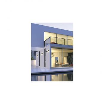 Paul Neuhaus LED Außenwandleuchte, anthrazitfarben, eckig, modernes Design, IP65, 37W, 3600lm (9676-13)