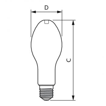 Philips TForce Core LED HPL 36W E40 840 FR, 6000lm, 4000K (29933700)