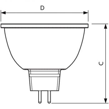 Philips MASTER LED ExpertColor 6.7-35W MR16 930 36D, 440lm, 3000K (35861400)